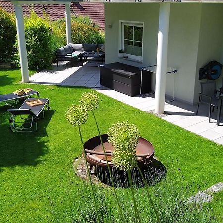 Entspannen Im Grunen, Ferienwohnung Mit Eigenem Garten Keilberg Exterior foto